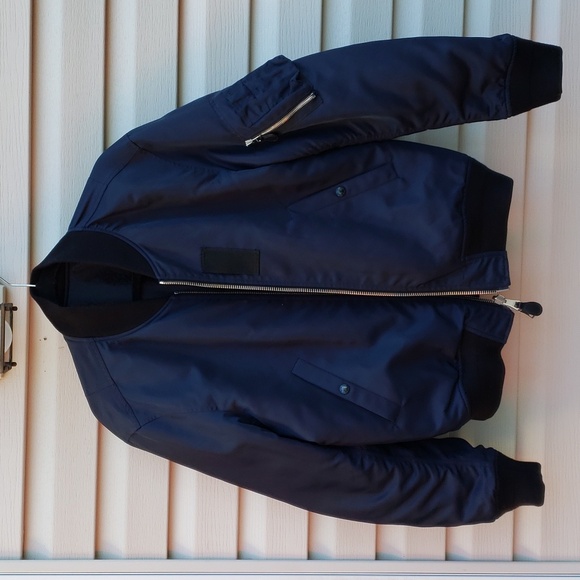 BURBERRY REVERSIBLE TB MONOGRAM ECONYL BOMBER JACKET - Picture 8 of 12